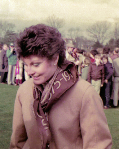 A photograph of Angela Rippon.