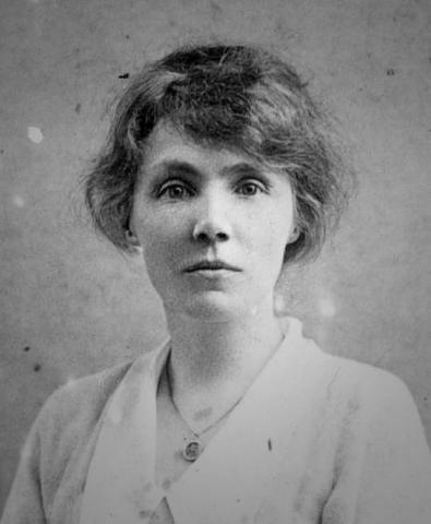 A photograph of Violetta Thurstan